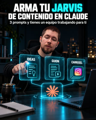 Arma tu JARVIS de contenido en Claude