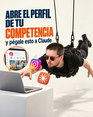 Abre el perfil de tu competencia