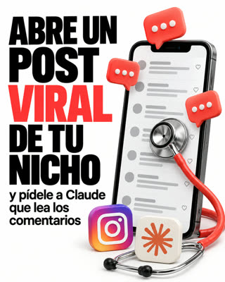 Abre un post viral de tu nicho