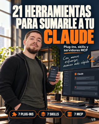 21 herramientas para sumarle a tu Claude