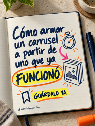 Cómo armar un carrusel a partir de uno que ya funcionó
