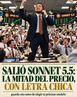 Salió Sonnet 5.5: qué tarea va con qué modelo