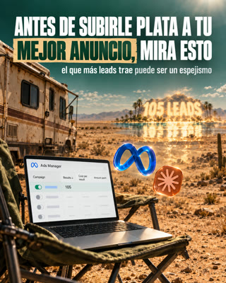 Antes de subirle plata a tu mejor anuncio, mira esto