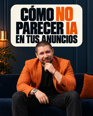 Cómo no parecer IA en tus anuncios
