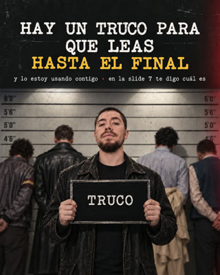 Hay un truco para que leas hasta el final