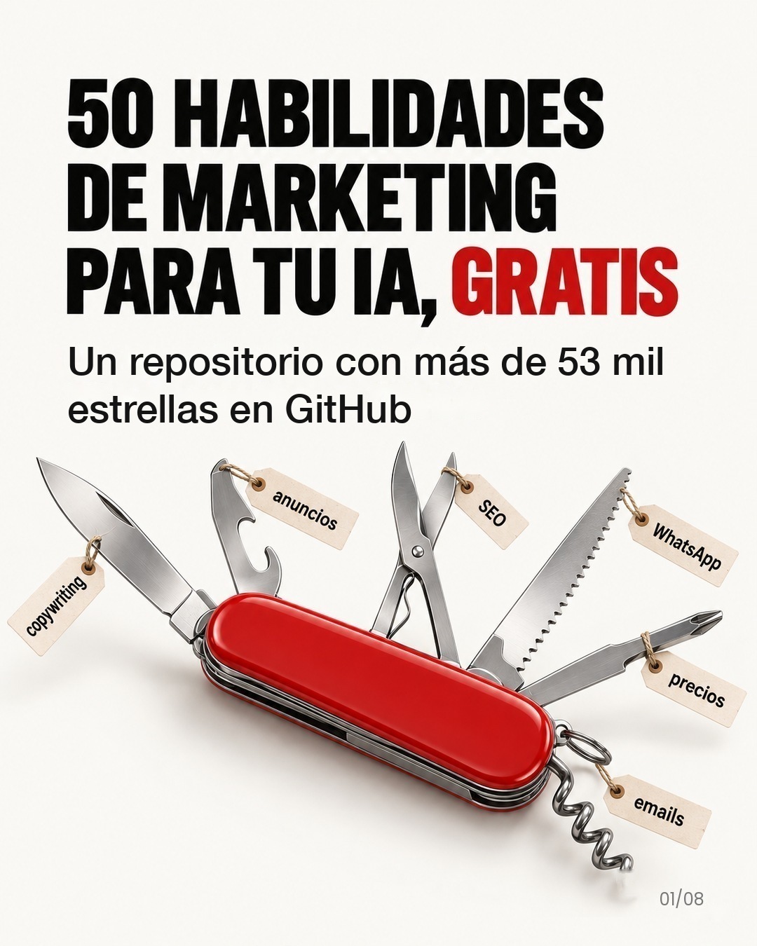 marketingskills: 50 habilidades de marketing para tu IA